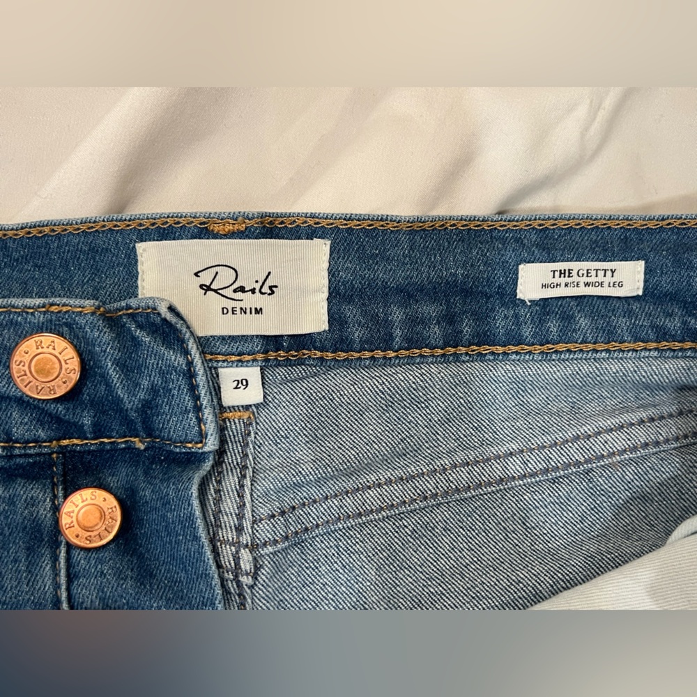 The Rails Getty Wide Leg Jeans | 29 - Picture 8 of 11